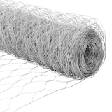 thumbnail of vidaXL Zeskantig hekwerk Zilver 1 x 10 m Gegalvaniseerd staal