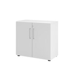 thumbnail of Hammerbacher-Regal/Türen 2OH 928T2 Weiß/Grau-V928T2/W/5/BS