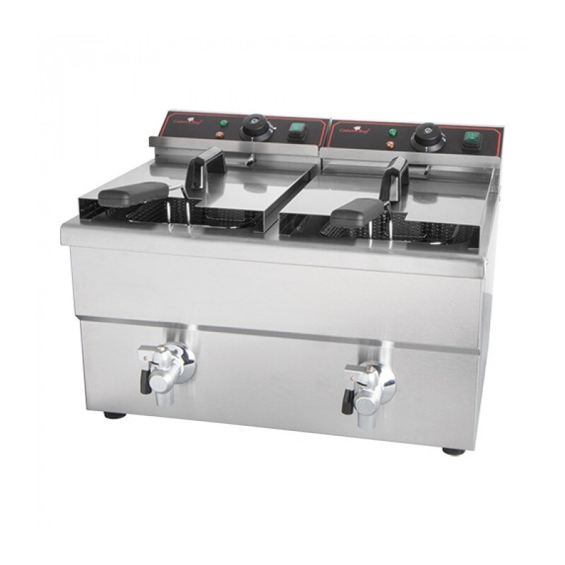 Friteuse 8 L + 8 L - Caterchef star