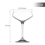 thumbnail of RCR set van 6 champagnecoupes Aria, kristalglas, 33 cl