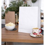 thumbnail of MONOUSO - Buste Shopper in Carta Bianca 110g/m² 42+16x49cm (250 Pezzi)