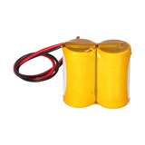 thumbnail of Akkupack 2,4V 4500mAh 4,5Ah für Notlicht Notbeleuchtung Notlampe Reihe m. Kabel D