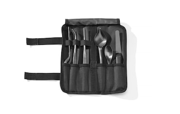 Juego de utensilios de cocina HENDI Chef, 6 piezas, negro 255 x 25 x (alto) 100 mm