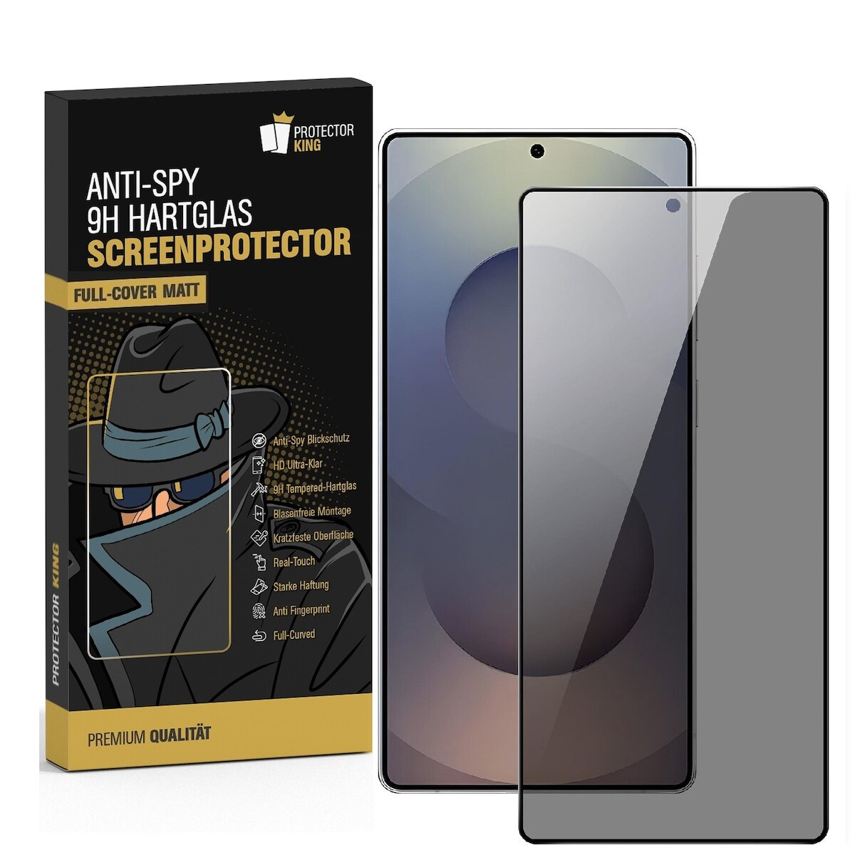 3x Blickschutz 9H Panzerglas für Samsung Galaxy S26 Ultra Full-Screen Protector Anti-Spy Anti-Reflex matt entspiegelt Schutzglas Displayschutz
