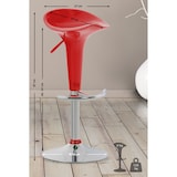 thumbnail of Taburete Saddle Rojo