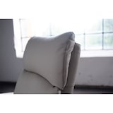 thumbnail of KAWOLA Sessel NAMA Relaxsessel drehbar Leder grau