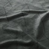 thumbnail of Bettwäsche 155x220 Velours Set Mikrofaser Grau Anthrazit Karo Rauten Design 4 teilig