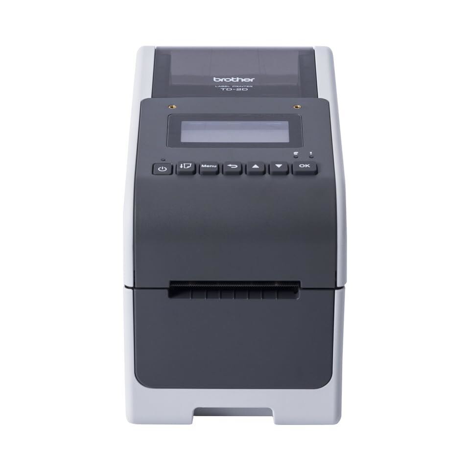 Brother Stampante Desktop Termica 2Pollici 300DPI USB LAN Bluetooth LCD Bianco
