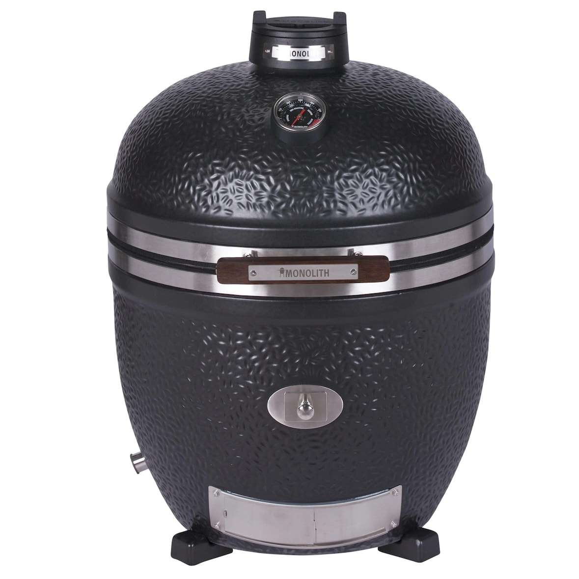 Kamado Monolith - AVANTGARDE LE CHEF Noir + chariot