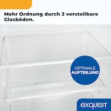 thumbnail of Exquisit Kühl-Gefrierkombination, Kühlschrank mit Gefrierfach, 4-Sterne-Gefrieren, 206 Liter, KGC5270-45-010E schwarz