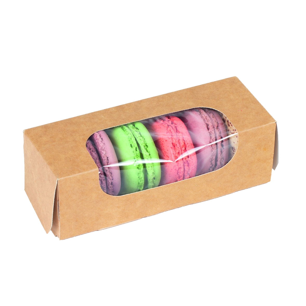 Boîte à 8 macarons kraft x 50 Gault & Frémont