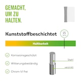 thumbnail of Maschendrahtzaun Viereckgeflecht Maschendrahtgeflecht Drahtzaun grün, anthrazit oder verzinkt Höhe 80 - 200 cm, Länge 15 - 25 m