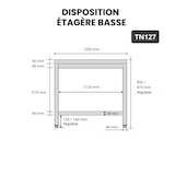 thumbnail of Mesa de trabajo de acero inoxidable de 1200 x 700 mm PREMIUM / GOLDINOX. GOLDINOX