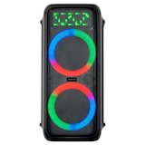 thumbnail of Alto-falante portátil para festa INFINITON EQ60, 900 W, subwoofer, rádio FM, controle remoto, microfone com cabo incluído