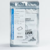 thumbnail of [SmartKeeper ESSENTIAL] 10 x Micro USB B-Port Schlösser ohne Micro Typ Schlüssel / Grau