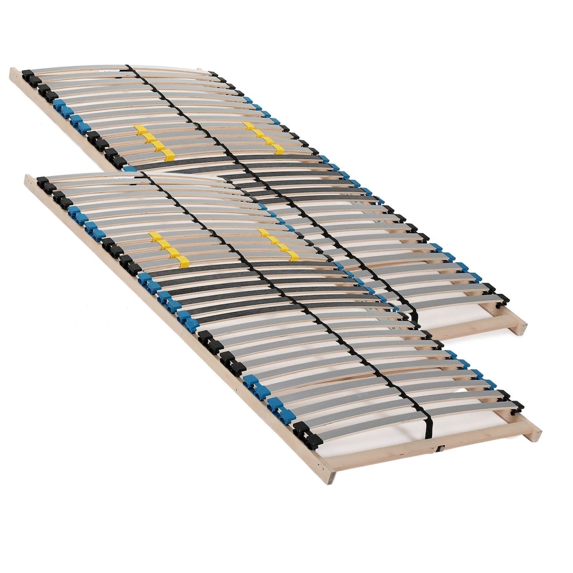 Lattenbodem 180x200 cm - 28 latten 7-zone Draagvermogen ca. 140 kg Berkenmultiplex Zelfmontage Made in Germany