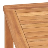 thumbnail of vidaXL Garten-Esstisch 140x80x77 cm Massivholz Teak