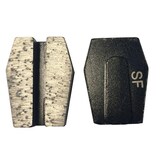 thumbnail of Pack 6 Segmento de diamante para lijado de suelos blandos con máquinas Schwamborn (Negro) - Eliminación de adhesivos, nivelación…