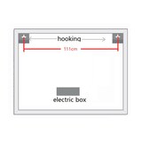 thumbnail of Heizbarer LED Spiegel und Touch Funktion 120x60 cm Badspiegel mit Beleuchtung