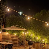 thumbnail of Illu- Party Garten Außenlichterkette 5m grün 10x dimmbare Glühbirne