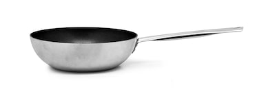METRO Professional Pastapan | 28 cm | ongecoat | aluminium | ovenbestendig tot 240 °C | pastapan | pan | pasta | groentepan | geschikt voor commercieel gebruik