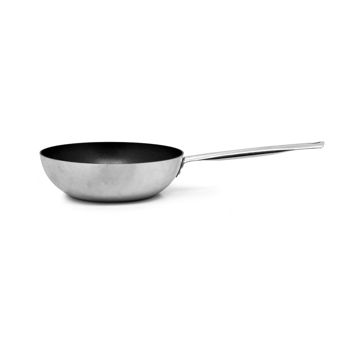 METRO PROFESSIONAL Wok, alumínio, Ø 30 cm, altura: 12.5 cm, revestimento antiaderente Teflon, indução, resistente ao forno