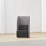 thumbnail of ROCADA 1806-4-1 Be Soft Einzelsitz+ Tisch schwarz/grau125x129x68cm, grau