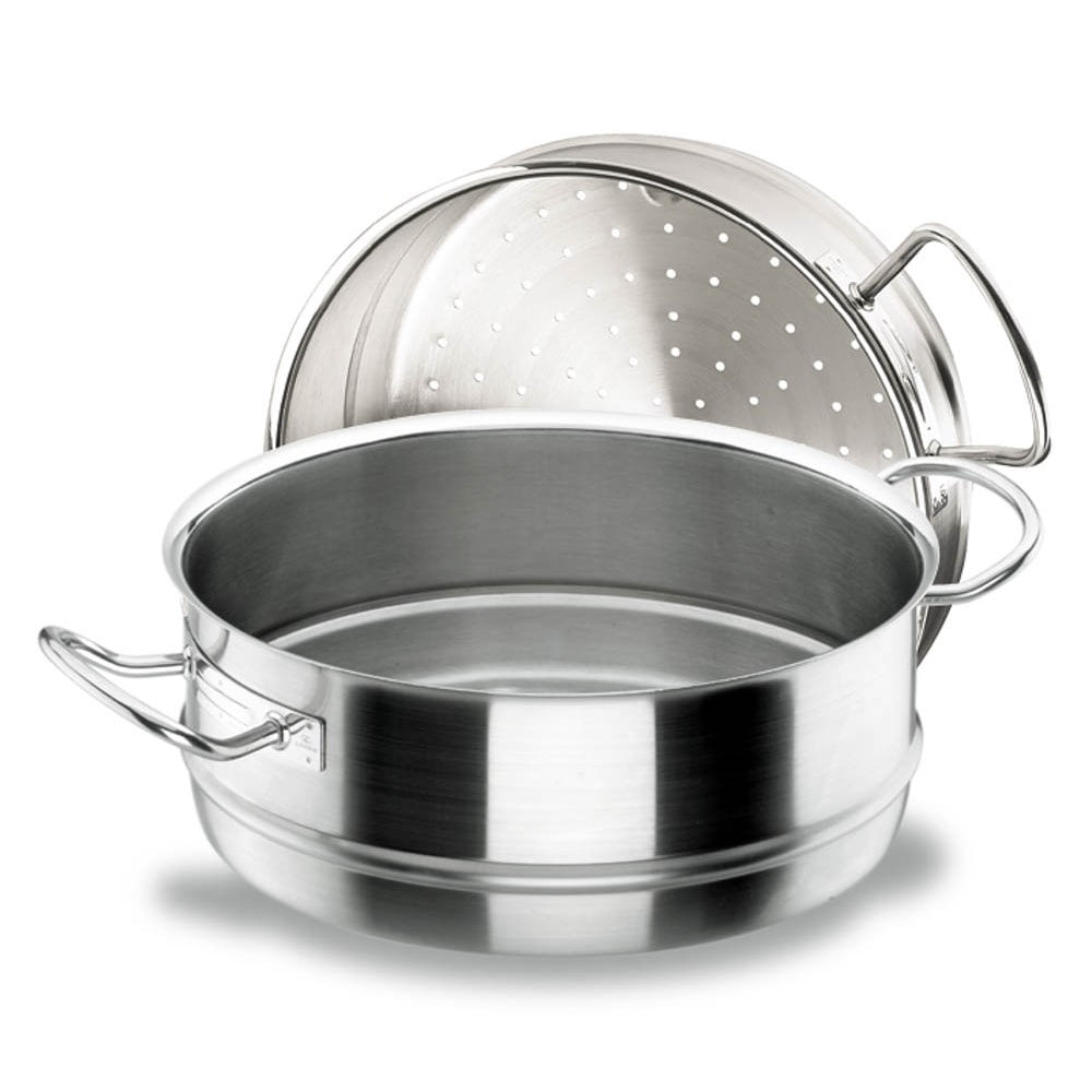 Lacor 50432 Cacerola Vapor Chef Classic Inox, 32 cm