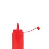 thumbnail of METRO PROFESSIONAL Bouteille à sauce, polyéthylène, Ø 5 x 18 cm, 0.26 L, avec bouchon, rouge, 4 unités