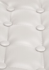 thumbnail of Décoshop26 - Barhocker x1 modernes Design Sitzfläche mit weißem Kunstlederbezug Chromgestell 10_0005807