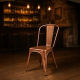 thumbnail of Juego de 4 sillas Benedikt Cobre