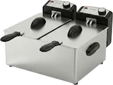 thumbnail of Sommertal DF3600 Doppel Fritteuse mit Öl 2x 3L 2x 1800W – Edelstahl Fritteuse mit 2 getrennten Heizkreisen | Fritteuse mit Fett 130–190°C