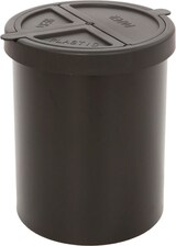 thumbnail of PROREGAL Stillvoller runder Metall Papierkorb | 15 Liter, HxØ 30,5x25,5cm | Schwarz