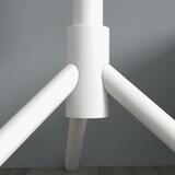 thumbnail of HOMCOM perchero de pie perchero para ropa de madera con 8 ganchos para colgar bolsas forma de árbol para pasillo dormitorio 40x40x165 cm blanco