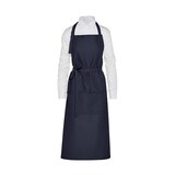 thumbnail of AMSTERDAM - Recycled Bib Apron with Pocket: One Size / Black