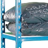 thumbnail of Scaffale metallico senza viti Simonclick 5 ripiani. Colore blu/bianco 1800x900x400 mm