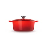 thumbnail of Le Creuset Signature Roaster round 24cm cherry red (21177240602430)