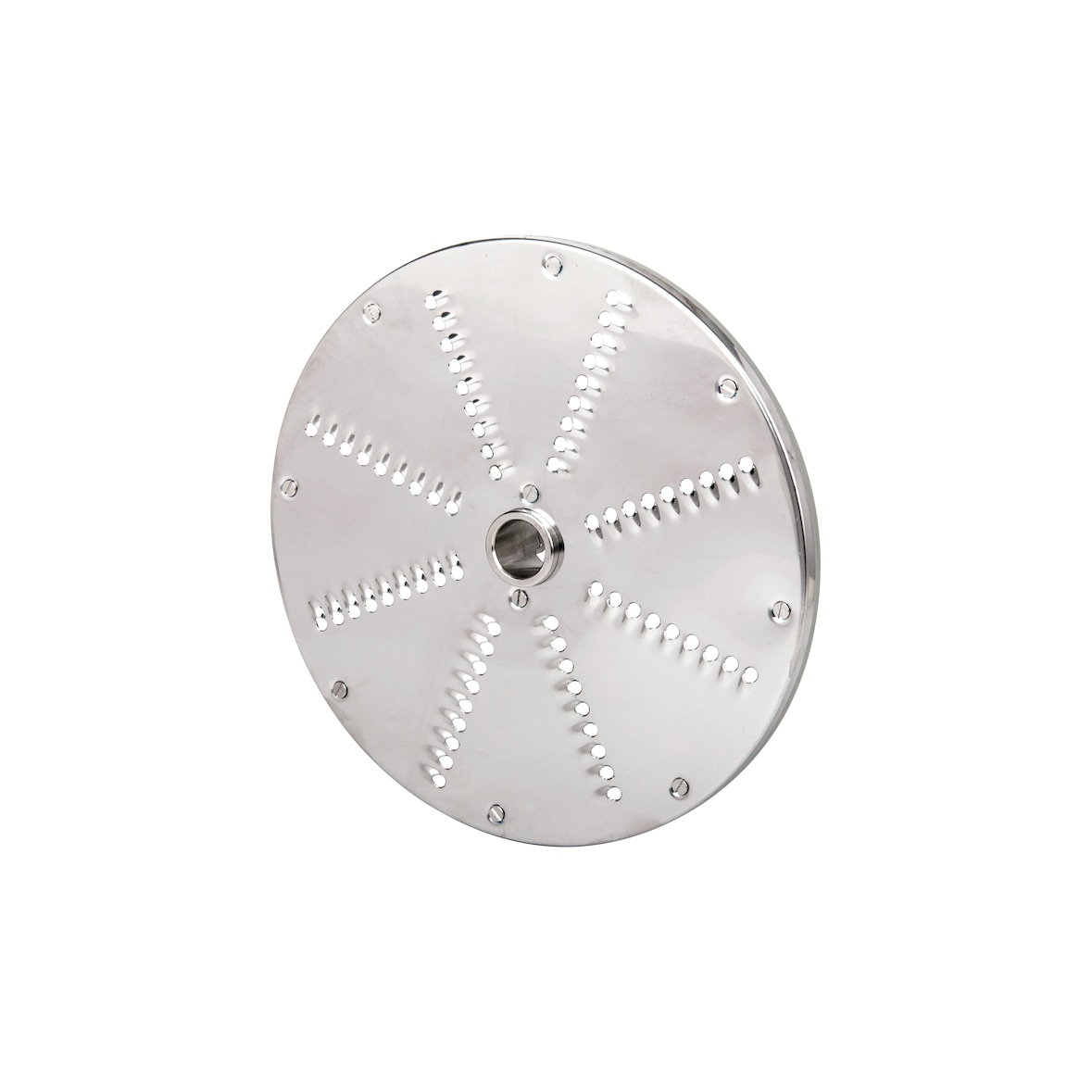 METRO Professional Raspschijf GVCDG005, roestvrij staal / kunststof, ⌀ 20,5 cm, voor raspdikte van 5 mm, zilver