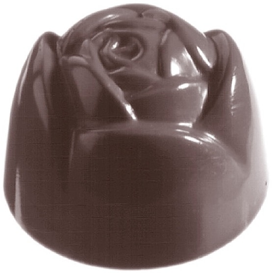 1 x SCHNEIDER Schokoladen-Form Rosenpraline -K Ø28x20