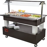 thumbnail of Buffet-gekühlte Salatbar 4x1/1-150, Wenge Holz (BSB/4N-B1-R2)