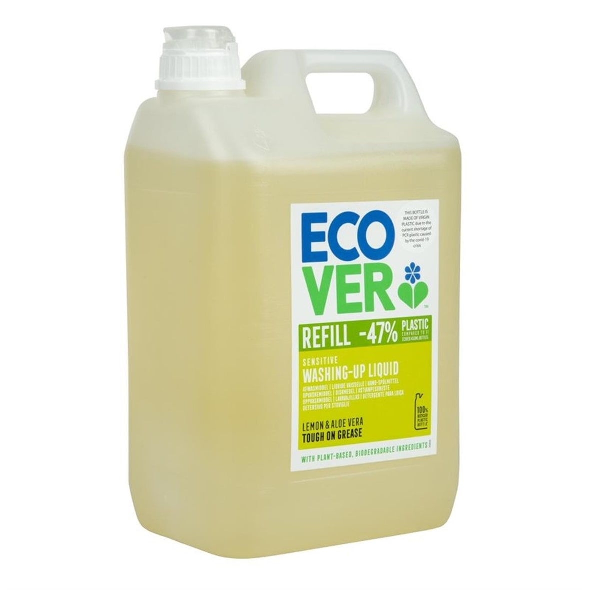Liquide Vaisselle Concentré Citron et Aloe Vera 5L