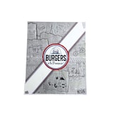 thumbnail of MUPA - papier alimentaire spécial snacking 32g/m² modèle burger à la française - format 33x40 cm - carton de 5Kg