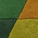 thumbnail of Luxus Handgetufteter Wollteppich `Derwent Hazel` in Grün-Multi. 160x160 cm | Kadima Design