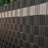 thumbnail of zaun|zu® Sichtschutzstreifen Rattan PE für Doppelstabmatten Beige 26m