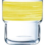 thumbnail of ARCOROC Brush Yellow Log FB22 Stapelbecher 22cl * 6er