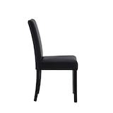 thumbnail of METRO PROFESSIONAL Gepolsterter Restaurantstuhl Baja 2er Set, Holz/Kunstleder, dunkelgrau