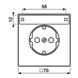 thumbnail of Jung Zentralplatte ES 2520 NA PL ES2520NAPL