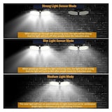 thumbnail of Luz Solar con sensor de movimiento Exterior 78 LED Foco carga solar de Lámpara