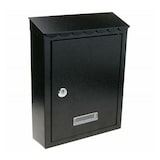 thumbnail of Buzon exterior SBL negro de metal para paqueteria correo de pared