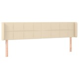 thumbnail of vidaXL Kopfteil mit Ohren Creme 203x16x78/88 cm Stoff